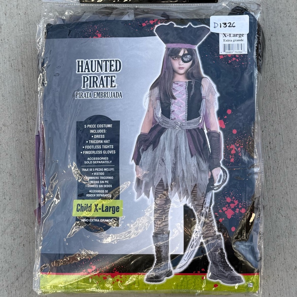 Haunted Pirate Costume for Kids